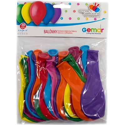 Gemar Balóny 21cm mix farieb