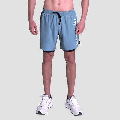 GymBeam Šortky 2in1 Essence Blue