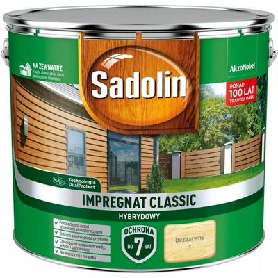 Impregnace na dřevo Sadolin 5327511 bezbarvá 9 l