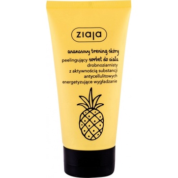 Ziaja Pineapple Body Scrub tělový peeling s anticelulitidovým účinkem 160 ml