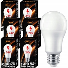 Berge LED žiarovka Milio E27 10W 900Lm neutrálna biela 24V