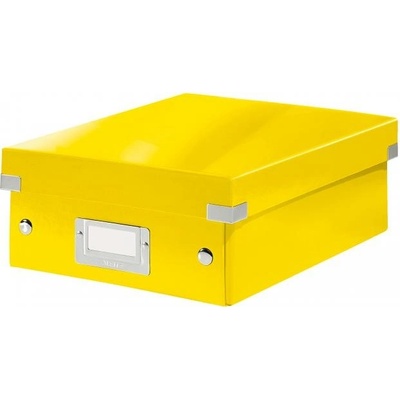 LEITZ Malá organizačná škatuľa Click & Store žltá (ES605716)