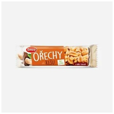 Emco Tyčinka Ořechy a kešu 12 x 35 g