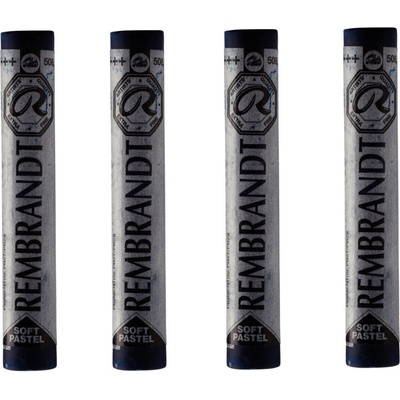 Rembrandt Soft Pastel sada suchých pastelov Ultramarine light 7 4 ks