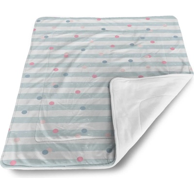 Sablio Detská deka Pruhy a tečky