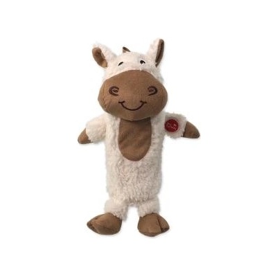 Dog Fantasy Snuggle hračka zvieratko s pet fľašou 26 cm