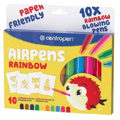 Centropen Air Pens Rainbow 1500 10 ks
