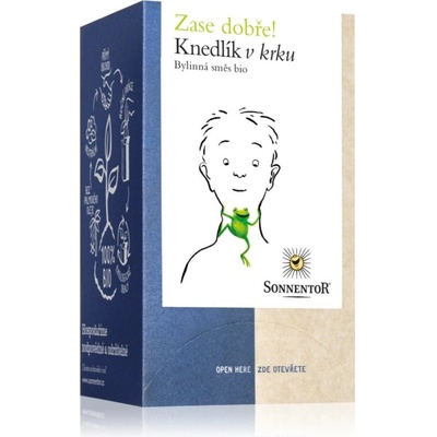 Sonnentor Bio Knedle v hrdle bylinný dvojkomorový čaj 27 g