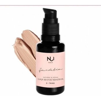 NUI Cosmetics Přírodní tekutý make-up s hedvábným finishem Taiao 30 ml