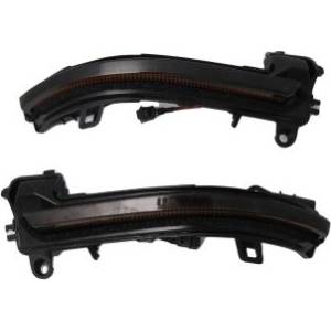 Carmart Диодни мигачи за странични огледала за BMW i3, X1 E84, E90, F20, F21, F22, F23, F30, F31, F34, F32, F33, F10, F11, F07, F01, D02, D04 (2011-2019) - оп - carmart - 84,00 лв