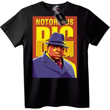 NOONEBRAND Тениска Notorious BIG - 4XL, White