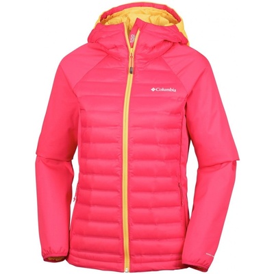 Columbia Mountain Hike Hybrid jacket W růžová/žlutá – Zbozi.Blesk.cz