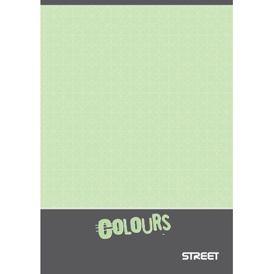 Eurocom Тетрадка Street Dislectic, А4, квадратчета 1cm, 52 листа (29231-А-65843)