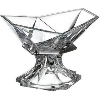 Crystalite Bohemia mísa na noze Origami 225 mm