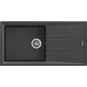 Teka Гранитна мивка, обръщаема, за шкаф 60 см Stone 60 L-TG ТЪМНОСИВА (М.1020.ТС) - bay Мивка за вграждане