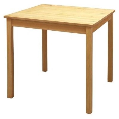 IDEA Jídelní stůl 8842 borovice lak 75 x 75
