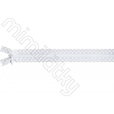 Zip nedělitelný PRYM LOVE 40cm bílý