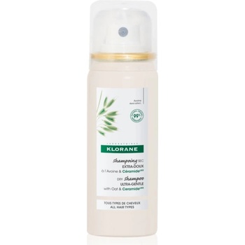 Klorane Avoine jemný suchý šampón s ceramidmi 50 ml