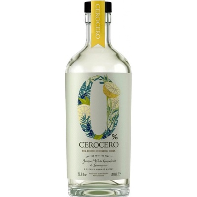 CERO CERO GIN GRAPEFRUIT & LEMONG 0,0% 0,7 l (holá láhev)