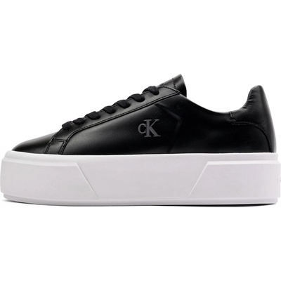 Calvin Klein Flatform LaceUp Leather
