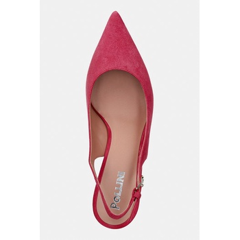 Pollini обувки с ток от велур (SA10035M0OTA0625)