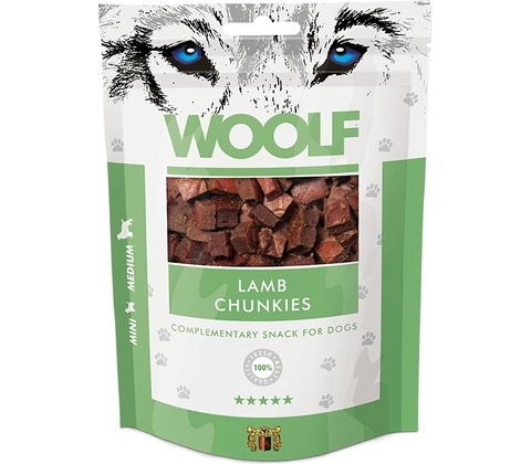 Woolf lamb chunkies 100 g