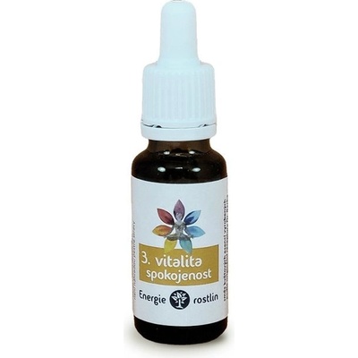 Bachovy esence Vitalita a spokojenost směs 20 ml