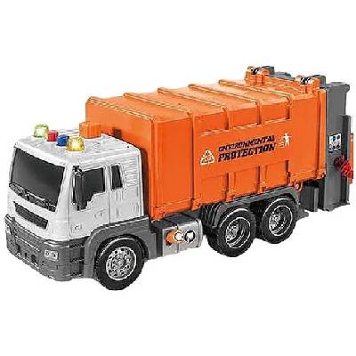 Детска играчка Raya Toys - Камион за боклук Truck Car с музика и светлини, 1: 16 (508122289)