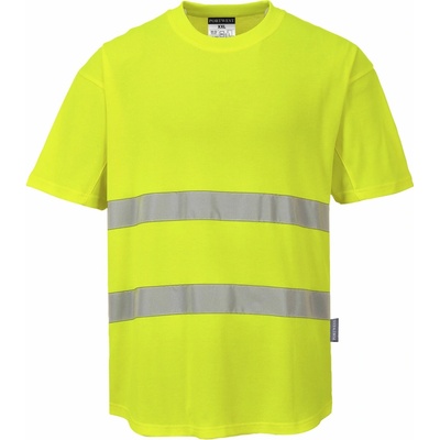 Portwest C394 Mesh Reflexné tričko žltá M