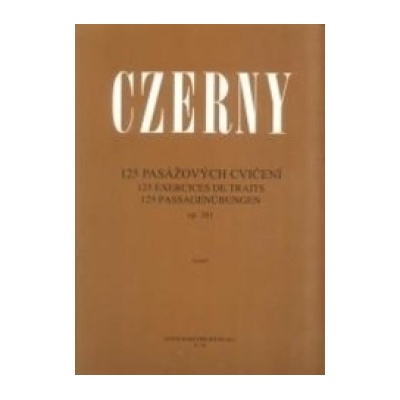 125 pasážových cvičení op. 261