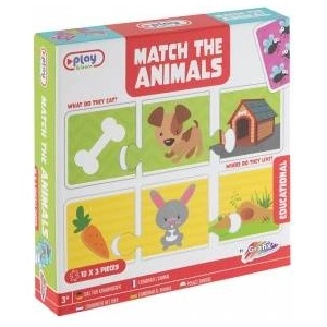 Grafix Match the animal-where it lives/what it eats-30 pcs