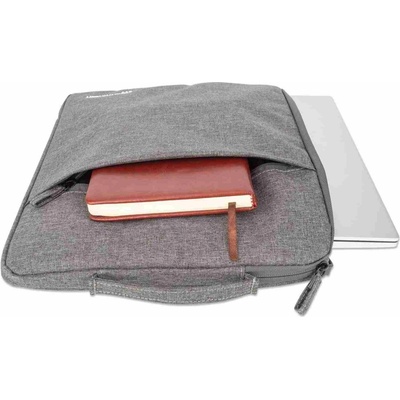 MANHATTAN Seattle Notebook Sleeve 15.6", vodotesný, sivý 439817 Manhattan