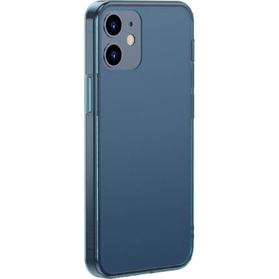 Baseus Матов Хибриден Калъф за iPhone 12 Pro Max, Baseus Frosted Case, Син (6953156228733)