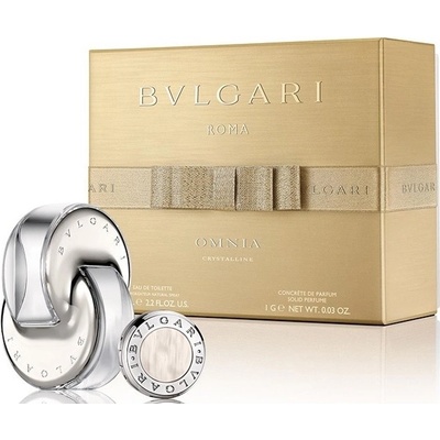Bvlgari Omnia Crystalline EDT 65 ml + tuhý perfém 1 g darčeková sada