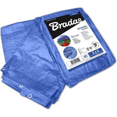 Bradas krycí plachta PL15/20 60 g/m² modrá 15 x 20 m
