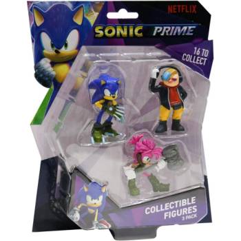 Image 1 of SEGA Фигурки Sonic Prime Collectible Figures пакет от 3 броя, Вариант 1 (SON2020)