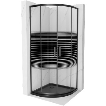 Mexen Rio 90x90 cm + tray round