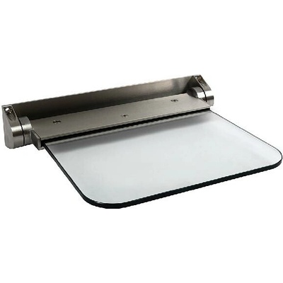 Reming - Sklopné sedadlo, sklo/kefovaná nerezová ALT6