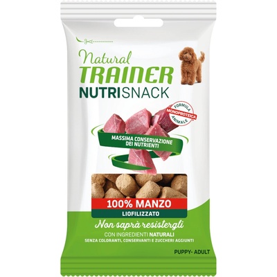 Trainer Natural Nutri Snack mrazom sušené kúsky Puppy & Adult hovädzie mäso 20 g