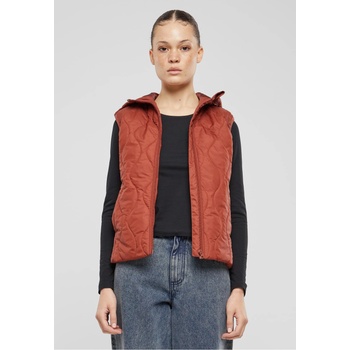 Urban Classics Грейка Ladies Super Light Puffer Vest darkrust XXLUB-TB7009-17539 - Тъмносив, размер XL