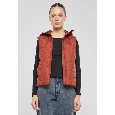 Urban Classics Грейка Ladies Super Light Puffer Vest darkrust XXLUB-TB7009-17539 - Тъмносив, размер XL