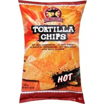 Don Fernando Tortilla chips chilli paprika 200 g
