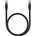 Baseus Мрежов кръгъл кабел Baseus RJ45, Cat. 5, 0, 5 м B00133206111-00 - черен (B00133206111-00_VZ)
