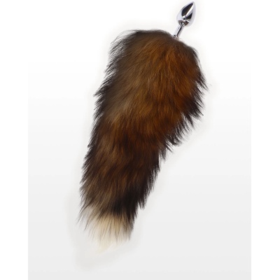 TABOOM Foxtail Buttplug Silver