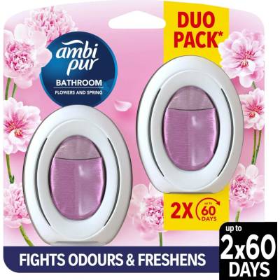 Ambi Pur osvěžovač do koupelny Flowers&Spring 2 x 7,5 ml