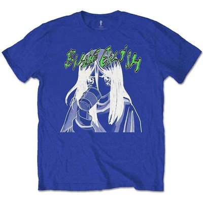 Billie Eilish Anime Drink Blue L Риза (<![CDATA[BILLIETS27MBL03]]>)