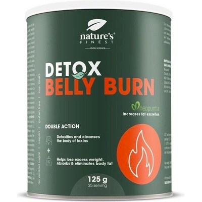 Nature’s Finest Detox Belly Burn 125 g – Zboží Mobilmania