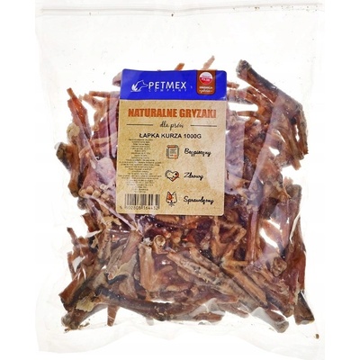 PETMEX Kuřecí tlapky pro psy 1000 g