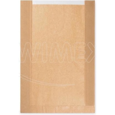 Wimex Papierové vrecko s okienkom 18cm 26+7 x 40 cm (1000 ks)