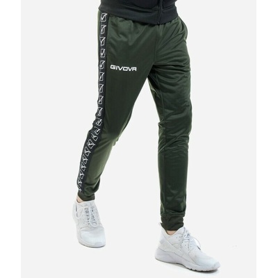 Pantalone Tricot Band vojenská zelená